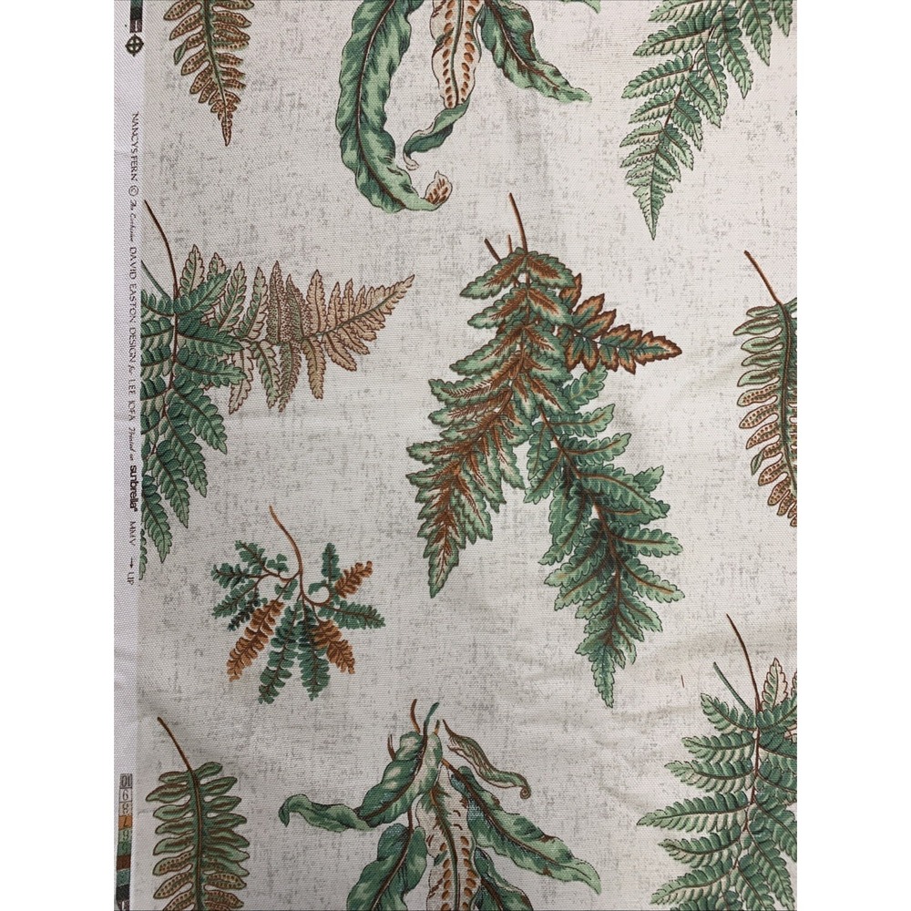 Lee Jofa Nancy's Fern Sunbrella Designer Outdoor Fabric 3.5 Yards Discontinued